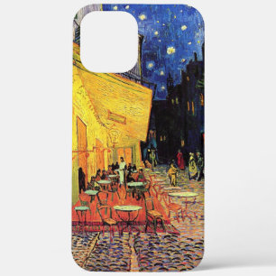 Coque iPhone 12 Pro Max Café Terrasse à la nuit par Vincent van Gogh