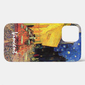 Coques Case-Mate iPhone Café Terrasse à la nuit par Vincent van Gogh (Verso (horizontal))