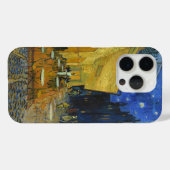 Coques Case-Mate iPhone Café Terrasse par Vincent Van Gogh (Verso (horizontal))