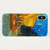 Coques Case-Mate iPhone Café Van Gogh Terrasse en soirée (Dos (Horizontal))