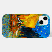 Coques Case-Mate iPhone Café Van Gogh Terrasse en soirée (Verso (horizontal))