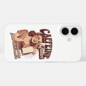 Coques Case-Mate iPhone Cafeine Queen - Java & Sarcasm Retro Design (Verso (horizontal))