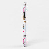 Coques Case-Mate iPhone Cafés, Haricots, Coeurs, Amateur De Café (Dos/Droite)