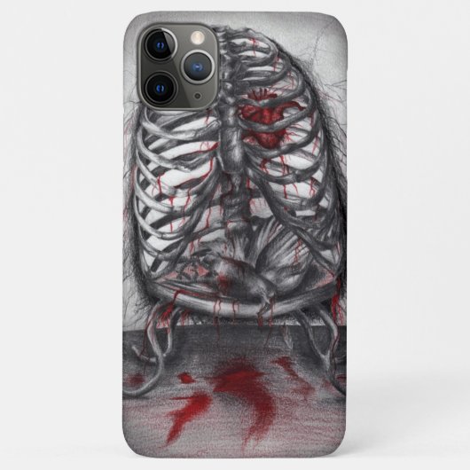 Coques Case-Mate iPhone Cage vide Anatomie gothique Horreur Rib Cage Art (Dos)