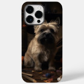 Coques Case-Mate iPhone Cairn Terrier Citrouilles Halloween effroi (Verso)