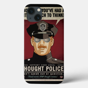 Etui iPhone 13 Caisse affligée de drapeau américain