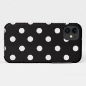 Coques Case-Mate iPhone Caisse arrière et blanche d'Iphone 5 de point de (Dos (Horizontal))