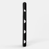 Coques Case-Mate iPhone Caisse arrière et blanche d'Iphone 5 de point de (Dos/Droite)