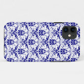 Coques Case-Mate iPhone Caisse blanche bleue élégante de l'iPhone 5 de (Dos (Horizontal))
