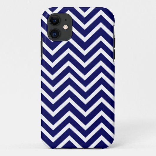 Coques Case-Mate iPhone Caisse blanche de l'iPhone 5 de rayure de Chevron (Dos)