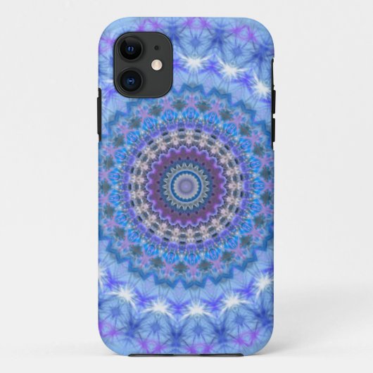 Coques Case-Mate iPhone Caisse bleue de Casemate de l'iPhone 5 de mandala (Dos)