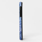Coques Case-Mate iPhone Caisse bleue de l'iPhone 5 de couverture de Bling (Dos/Gauche)