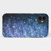 Coques Case-Mate iPhone Caisse bleue de l'iPhone 5 de couverture de Bling (Dos (Horizontal))