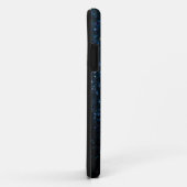 Coques Case-Mate iPhone Caisse bleue de l'iPhone 5 de couverture de Bling (Dos/Droite)