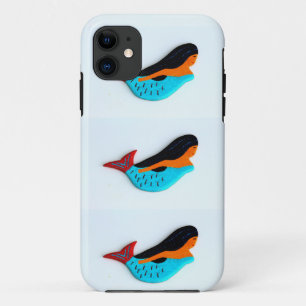 Coque Case-Mate Pour iPhone caisse bleue de téléphone de 3 sirènes