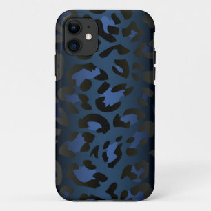 Coques Pour iPhone Caisse bleue métallique de l'iPhone 5 de peau de