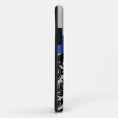 Coques Case-Mate iPhone Caisse bleue, noire, argentée de l'iPhone 5 de (Dos/Droite)