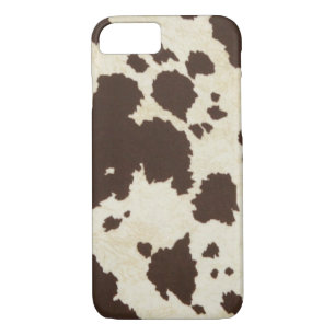 Etui iPhone Case-Mate Caisse Brown de l'iPhone 7 d'impression de vache