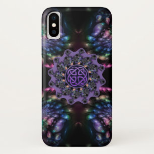 Coque Case-Mate Pour iPhone Caisse celtique de mandala de fleur de fractale