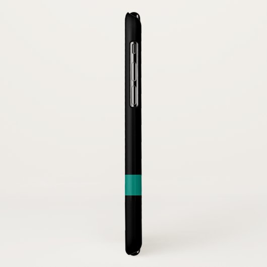 Coques Case-Mate iPhone Caisse celtique verte turquoise de l'iPhone X de (Dos/Gauche)