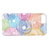 Coques Case-Mate iPhone Caisse colorée d'illustration d'art (Dos (Horizontal))
