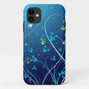 Coque Case-Mate Pour iPhone caisse de fleurs de bleu d'océan de l'iphone 5
