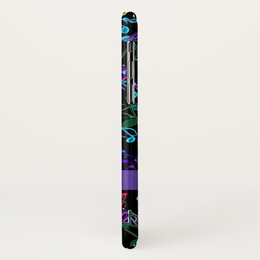 Coques Case-Mate iPhone Caisse de l'iPhone personnalisée par notes X de (Dos/Gauche)