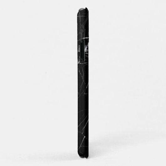 Coques Case-Mate iPhone Caisse de marbre noire d'Iphone 7 (Dos/Droite)