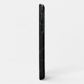 Coques Case-Mate iPhone Caisse de marbre noire d'Iphone 7 (Dos/Gauche)