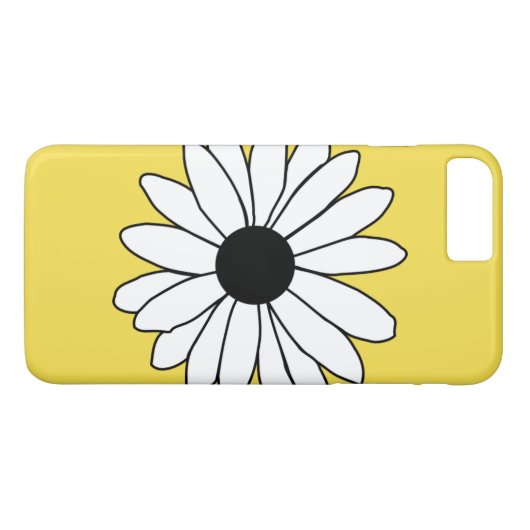 Coques Case-Mate iPhone Caisse de portable de marguerite (Dos (Horizontal))