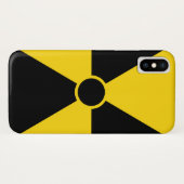 Coques Case-Mate iPhone Caisse d'iPod de symbole de rayonnement (Dos (Horizontal))