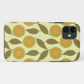 Coques Case-Mate iPhone Caisse d'or de l'iPhone 5 de motif de tournesols (Dos (Horizontal))