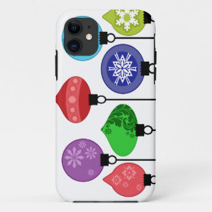 Coque iPhone 11 Caisse d'ornements de Noël