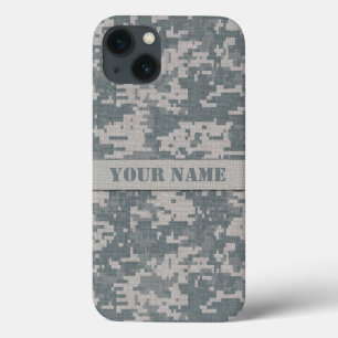 Etui iPhone 13 Caisse dure personnalisée de l'iPhone 6 d'ACU Camo