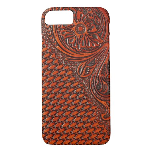 Coques Case-Mate iPhone Caisse en cuir usinée (Dos)