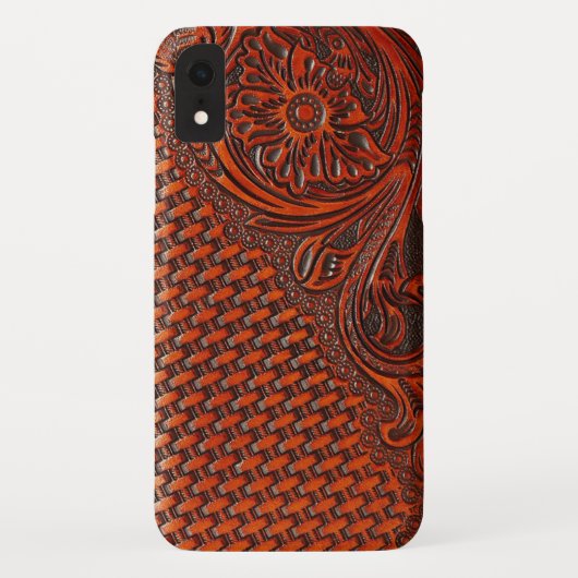 Coques Case-Mate iPhone Caisse en cuir usinée (Dos)