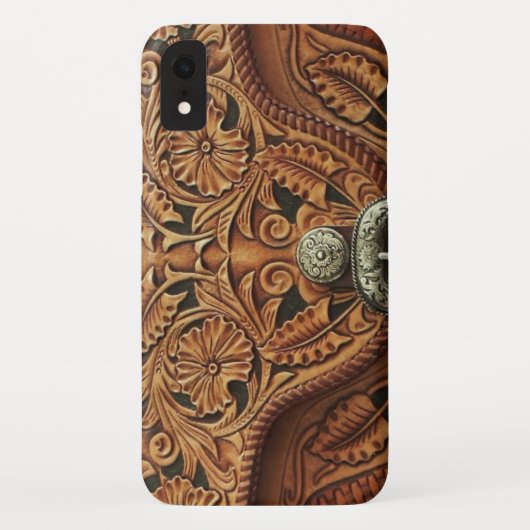 Coques Case-Mate iPhone Caisse en cuir usinée (Dos)