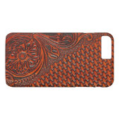 Coques Case-Mate iPhone Caisse en cuir usinée (Dos (Horizontal))