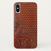 Coques Case-Mate iPhone Caisse en cuir usinée (Dos)