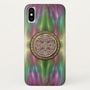 Coque Case-Mate Pour iPhone Caisse en pastel de l'iPhone X de noeud de Dara de
