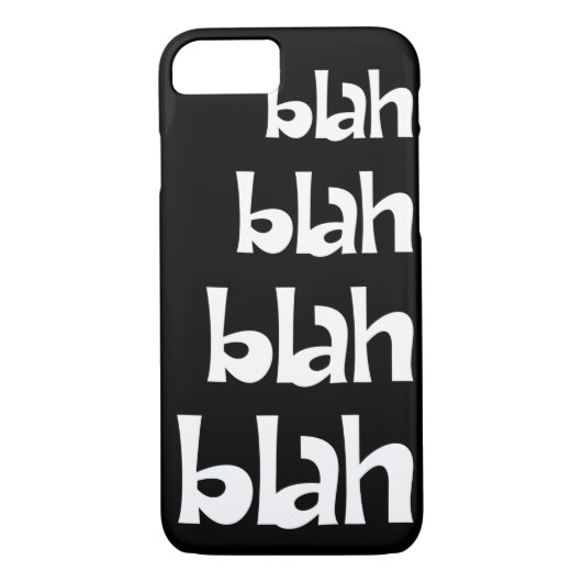 Coques Case-Mate iPhone Caisse fade noire et blanche de l'iPhone 7 (Dos)