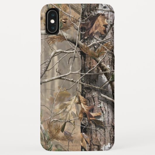 Coques Case-Mate iPhone Caisse maximum foncée de l'iPhone XS de Camo (Dos)