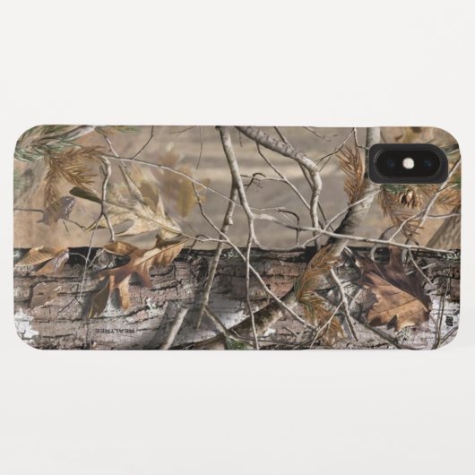Coques Case-Mate iPhone Caisse maximum foncée de l'iPhone XS de Camo (Dos (Horizontal))