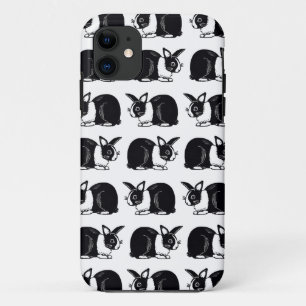 Etui iPhone Case-Mate Caisse néerlandaise noire et blanche de l'iPhone