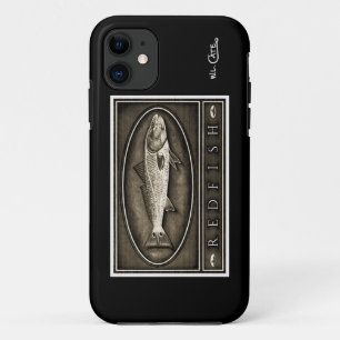 Etui iPhone Case-Mate Caisse noire de rougets communs et blanche vintage