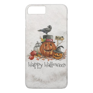 Case-Mate iPhone Case Caisse noire d'oiseau de Halloween et de téléphone
