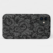 Coques Case-Mate iPhone Caisse noire élégante de l'iPhone 5 (Dos (Horizontal))