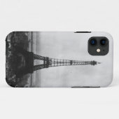 Coques Case-Mate iPhone Caisse noire et blanche de l'iPhone 5 de Tour (Dos (Horizontal))