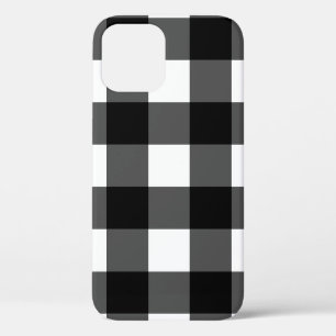 Case-Mate iPhone Case Caisse noire et blanche de téléphone de contrôle
