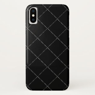 Case-Mate iPhone Case Caisse onduleuse blanche noire de l'iPhone X de